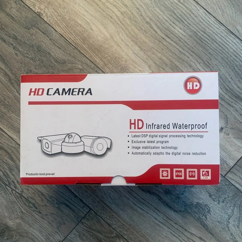 NWT YILO HD INFRARED WATERPROOF 2 PIECE 2.4GHZ & 5GHZ WIFI SMART SECURITY CAMERA